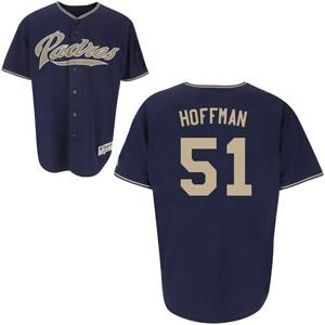 San Diego Padres 51 Trevor Hoffman blue