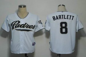 san diego padres 8 bartlett white cool base san diego padres 8 bartlett white cool base