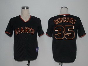 MLB Jerseys San Francisco Giants 35 Ishikawa Black MLB Jerseys San Francisco Giants 35 Ishikawa Black