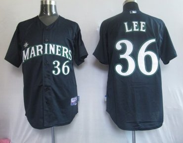 MLB Jerseys Seattle Mariners 36# Lee Blue MLB Jerseys Seattle Mariners 36# Lee Blue