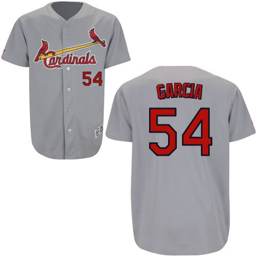 St Louis Cardinals 54 Jaime Garcia grey jerseys St Louis Cardinals 54 Jaime Garcia grey jerseys