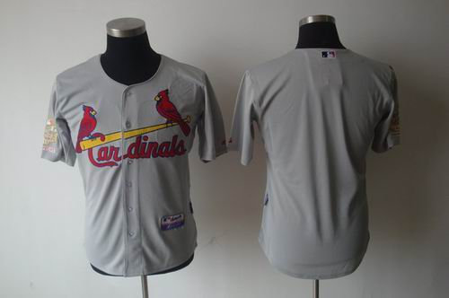 St Louis Cardinals blank 2011 World Series Grey Jersey