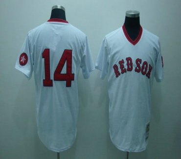MLB Jerseys Boston Red Sox 14# JIM RICE white MLB Jerseys Boston Red Sox 14# JIM RICE white