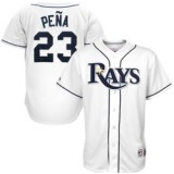 Tampa Bay Rays 23 Carlos Pena White Tampa Bay Rays 23 Carlos Pena White