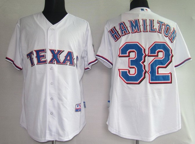 MLB Jerseys Texans 32# Hamilton White MLB Jerseys Texans 32# Hamilton White