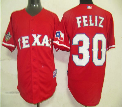 MLB Jerseys Texas Rangers 30 Feliz Red MLB Jerseys Texas Rangers 30 Feliz Red
