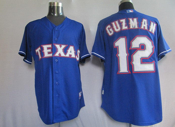 Texas Rangers 12# GUZMAN BLUE