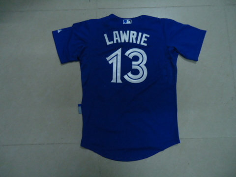 youth MLB Jerseys Toronto Blue Jays 13 Lawrie Blue