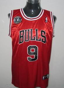 Chicago Bulls 9 Luol Deng red 20th anniversary