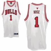 Chicago Bulls Derek Rose Swingman Home 1 Jersey white Chicago Bulls Derek Rose Swingman Home 1 Jersey white