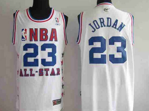NBA Jersey Chicago Bulls 23# Jordan white【2010 ALL STAR