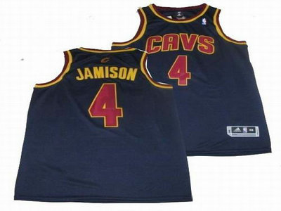 Cleveland Cavaliers 4 Antawn Jamison BLUE Jersey Cleveland Cavaliers 4 Antawn Jamison BLUE Jersey