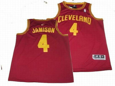 Cleveland Cavaliers 4 Antawn Jamison RED Jersey Cleveland Cavaliers 4 Antawn Jamison RED Jersey