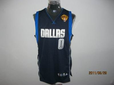 Dallas Mavericks 0 Shawn Marion Navy Blue with 2011 Finals Jersey