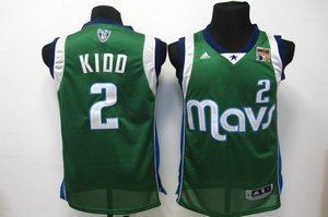Dallas Mavericks 2 Jason Kidd green 2011 NBA Finals Patch