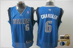 dallas Mavericks 6 chandler lt blue 2011 NBA Finals Patch