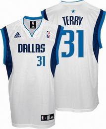 Dallas Mavericks Jason Terry #31 white swingman jersey