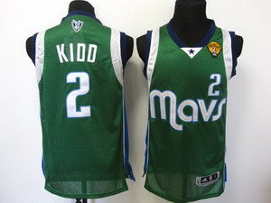 nba Dallas Mavericks 2 Jason Kidd Swingman Green 2011 finals