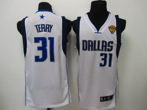 dallas mavericks 31 terry Swingman white 2011 Finals
