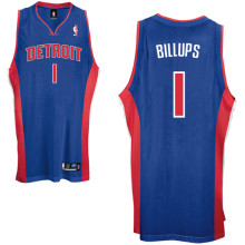 Detroit Pistons #1 C Billups Road blue