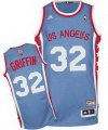 Los Angeles Clippers #32 Blake Griffin Blue ABA Hardwood Classic Swingman Jersey