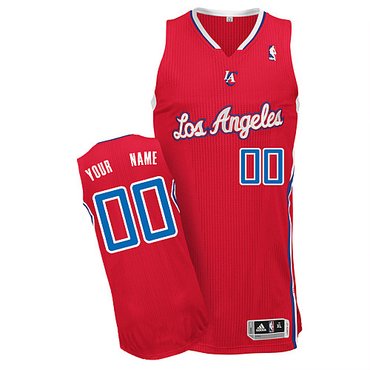 Clippers Personalized Authentic Red Jersey (S-5XL)