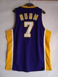 Los Angeles Lakers Odom #7 purple jersey Los Angeles Lakers Odom #7 purple jersey