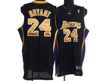 LAKERS 24# BRYANT BLACK(GOLD NUMBER