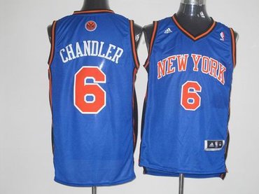 New York Knicks 6 Tyson Chandler BLUE JERSEYS New York Knicks 6 Tyson Chandler BLUE JERSEYS