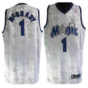 NBA Orlando Magic McGRADY 1# WHITE STAR（Limited edition