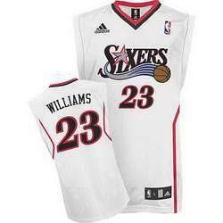 Philadelphia 76ers 23 Louis Williams White Jersey Philadelphia 76ers 23 Louis Williams White Jersey