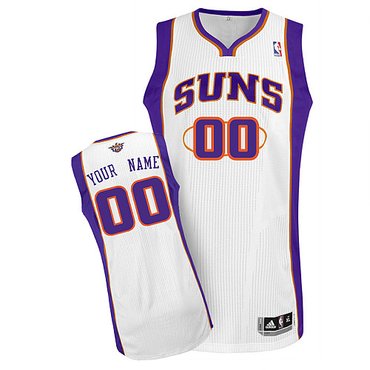 Suns Personalized Authentic White Jersey (S-5XL)