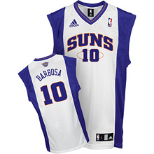 L.Barbosa #10 Phoenix Suns White Jersey L.Barbosa #10 Phoenix Suns White Jersey