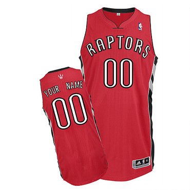 Raptors Personalized Authentic Red Jersey (S-5XL)