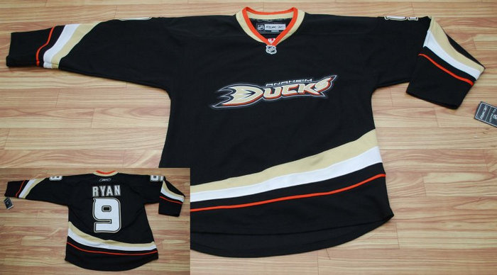 NHL Anaheim Ducks #9 Ryan Home Black Jersey NHL Anaheim Ducks #9 Ryan Home Black Jersey