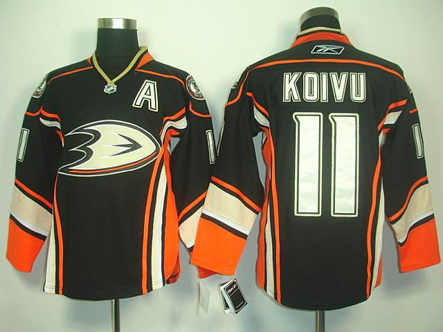 NHL Jerseys Anaheim Ducks 11# koivu black NHL Jerseys Anaheim Ducks 11# koivu black