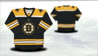 Boston Bruins Youth black Jersey (Blank or Customized) Boston Bruins Youth black Jersey (Blank or Customized)