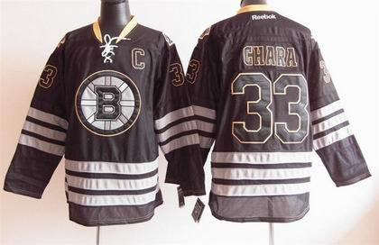 Boston Bruins 33 Chara Black ice Jersey