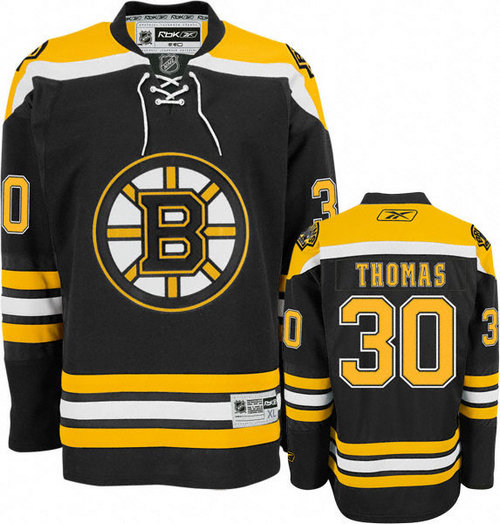NHL Boston Bruins #30 Thomas Black Jersey NHL Boston Bruins #30 Thomas Black Jersey