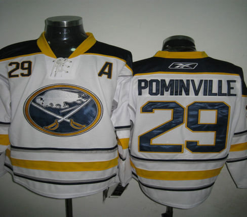 Buffalo Sabres Jerseys 29 POMNVILLE Away White Jersey Buffalo Sabres Jerseys 29 POMNVILLE Away White Jersey