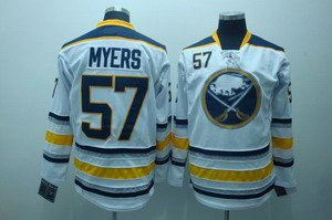 Buffalo Sabres Jerseys 57 Tyler Myers Away White  Jersey