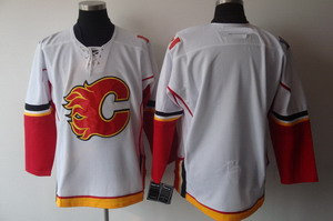 Calgary Flames 2011 Blank white Jerseys Calgary Flames 2011 Blank white Jerseys