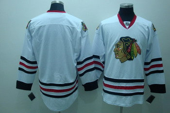 Chicago Blackhawks Blank White Jerseys Chicago Blackhawks Blank White Jerseys