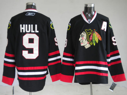 Jerseys Chicago Blackhawks 9 Hull Black Jerseys Chicago Blackhawks 9 Hull Black