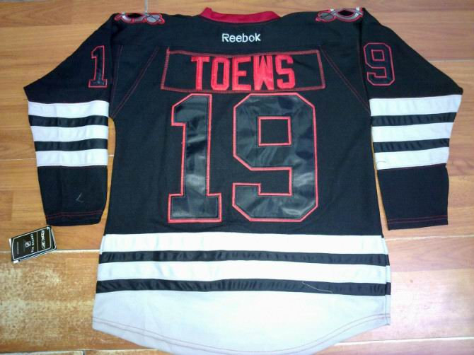 NHL Jerseys Chicago Blackhawks 19# toews black