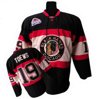 Chicago Blackhawks 19 TOEWS WINTER CLASSIC Black youth jerseys