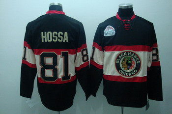 youth Chicago Blackhawks 81 HOSSA black Winter Classic Jerseys