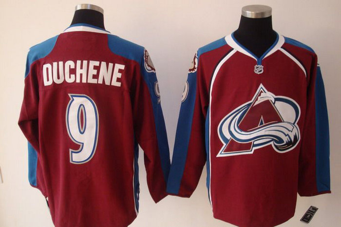 nhl colorado avalanche #9 duchene (red blue nhl colorado avalanche #9 duchene (red blue
