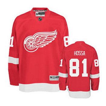 Deroit Red wings 81 HOSSA red jerseys Deroit Red wings 81 HOSSA red jerseys
