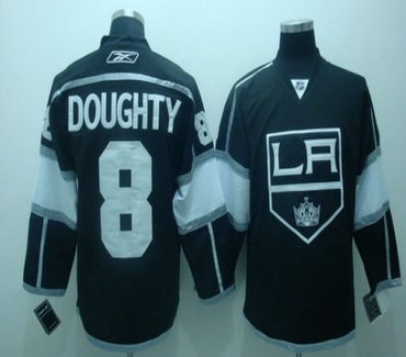 NHL Los Angeles Kings 8 Drew doughty black jerseys